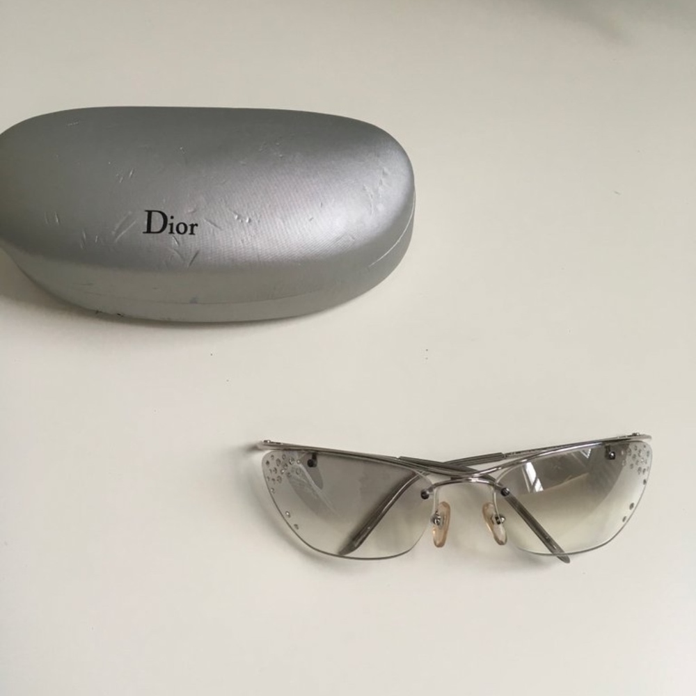SOLD Christian Dior Crystal Sunglasses